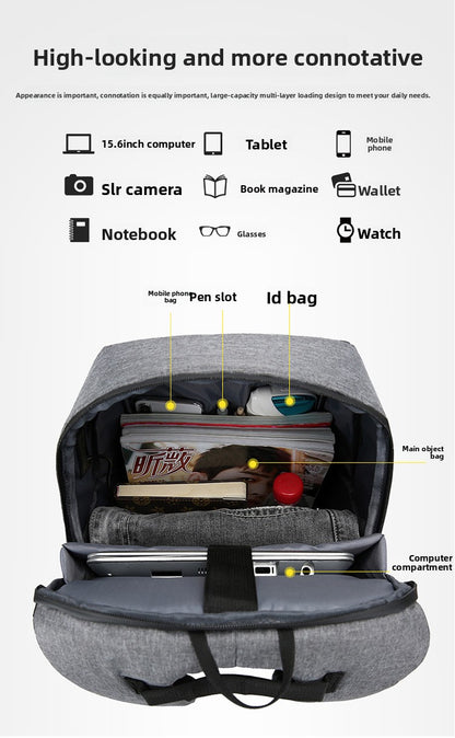 Men's business bag and laptop bag