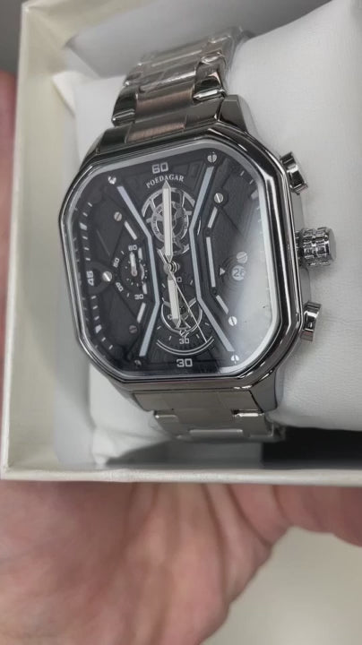Swiss Brand New Multi-functional Men's Watch Super Luminous Quartz Watch Live Foreign Trade Explosions A Generation Of Hair