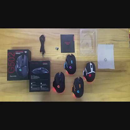 Wholesale Generation Of E-commerce New E-sports Game G502 Competitive Version Of Wired Mouse Internet Cafe USB Pressure Gun Macro Programming