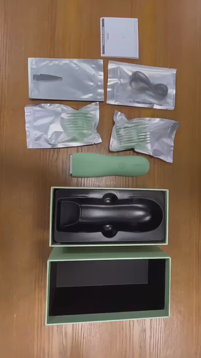 Cross-border Explosions Oil Head Carving Electric Hair Clipper Waterproof Electric Hair Clipper Body Hair Trimmer Private Scissors Body Applicable