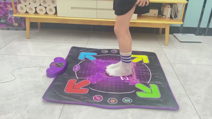 Cross-border Children's Music Bluetooth Dancing Blanket Big Sports Sensor Trainer Jumping Long Height Fitness Game Blanket Toy