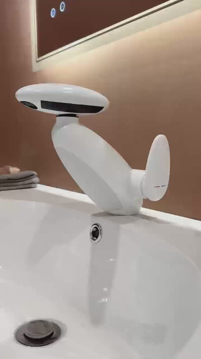 Personalized Cross-border Bathroom Hotel Faucet Fat Penguin Atmosphere Lamp Drawable Bathroom Counter Basin Basin Faucet
