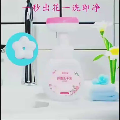 Wholesale Supply Of Foam Flower Hand Sanitizer Press Hand Sanitizer Mild Flower Foam Peach Flavor A Generation Of Hair
